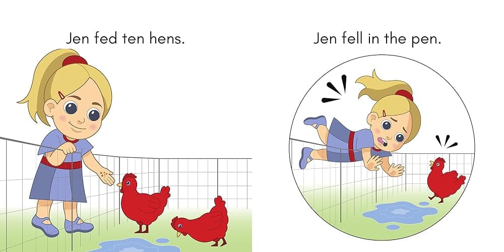 Charge into Reading Decodable Books (Stage 1): 5 Short Vowel Decodable Readers to Help Kindergarten and First Grade Beginning Readers Learn to Read (One Short Vowel Sound Per Book) thumbnail 15