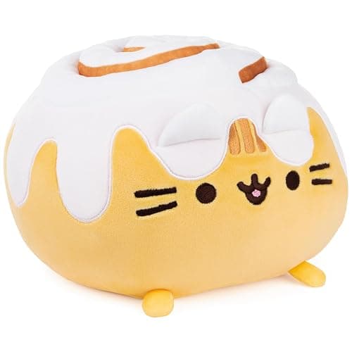 GUND Pusheen Catfé Cinnamon Roll Squisheen 11-Inch Squishy Plush; Ages 8+ | Inspires Fun Food-Themed Roleplay and Creative Storytelling; Comforting Collectible Gift for Teens and Pop Culture Fans thumbnail 2