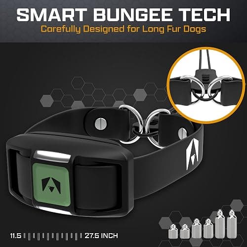 INVIROX Training Collar for Large Dog X2 [Spark K9] 124 Levels with Remote 1100yd Range, Night-Light Mode for Medium Dogs IP67 Waterproof Training Collar for Dogs thumbnail 3