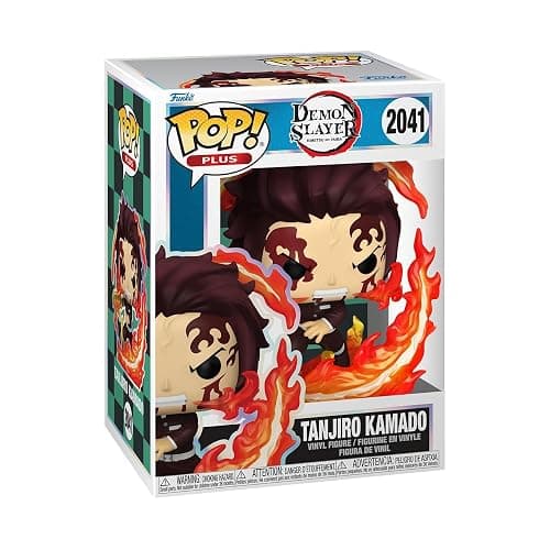 Funko POP! Plus: Demon Slayer - Tanjiro Kamado (Dancing Flash) | Official Anime Merch - Collectable Vinyl Figurine for Shelf Display - Birthday Gift Idea for Fans and Collectors - Image 1