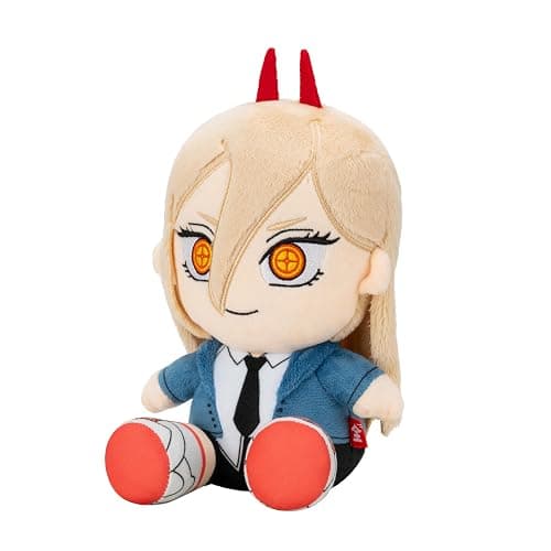 Total Anime Power - 8-Inch Super Soft Plush with Authentic Details from Chainsaw Man thumbnail 2