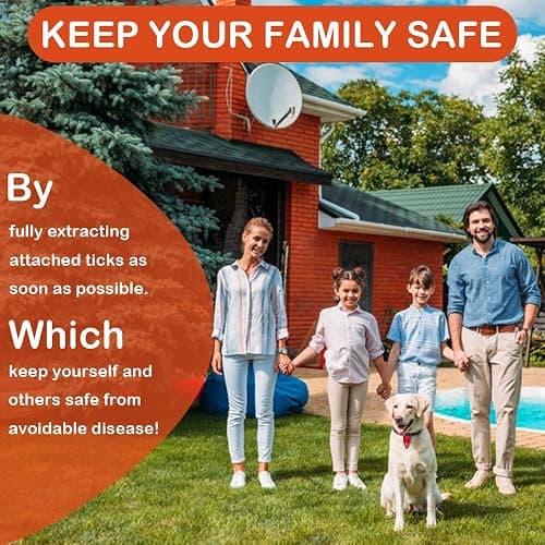 Rendasun Remover Tool, Quick and Safe, and Reliable Suitable for Pets, Animals, and Humans, Essential Remover Tool for Portable Outdoor Living (5 Pack Orange Red Blue Green Silver) thumbnail 5