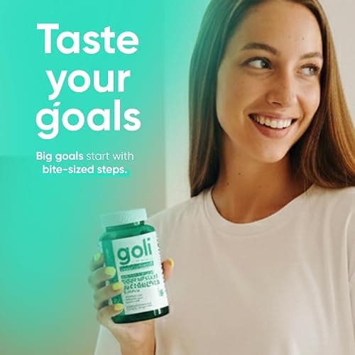 Goli Zero Sugar Trio - World's First 3-in-1 Pre, Post, Probiotic, Apple Cider Vinegar with Vitamin B12 and Probiotics, Ashwagandha & L-Theanine, Vitamin D Gummies, 90 Count (3-Bottle Set) thumbnail 8