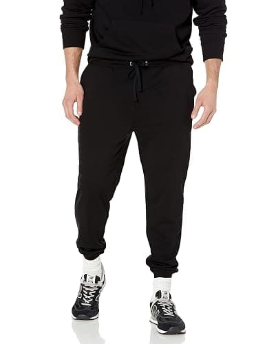 Amazon Essentials Men's Jogger Pants, Casual Relaxed Fit, Lightweight French Terry (Available in Big & Tall) thumbnail 5