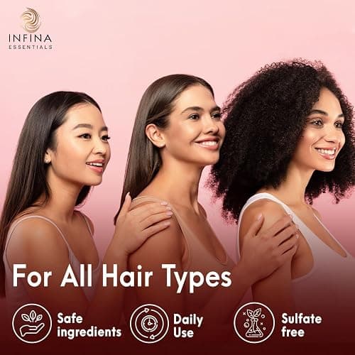 Apple Cider Vinegar Shampoo and Conditioner Set Sulfate Free for Men & Women - Itchy Scalp Shampoo w/Moisturizing Coconut Avocado Conditioner - Loc Shampoo and Conditioner for Dreads, 16 fl oz each thumbnail 7
