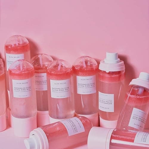 Glow Recipe Watermelon Glow Facial Spray + Hydrating Mist - Ultra-Fine Face Mist with Hyaluronic Acid + Hibiscus AHA to Refresh Dry Skin & Enhance Dewy Makeup - Suitable for All Skin Types (75ml) thumbnail 9