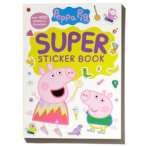 Peppa Pig Super Sticker Book: Over 1000 Stickers & 8 Posters thumbnail 2