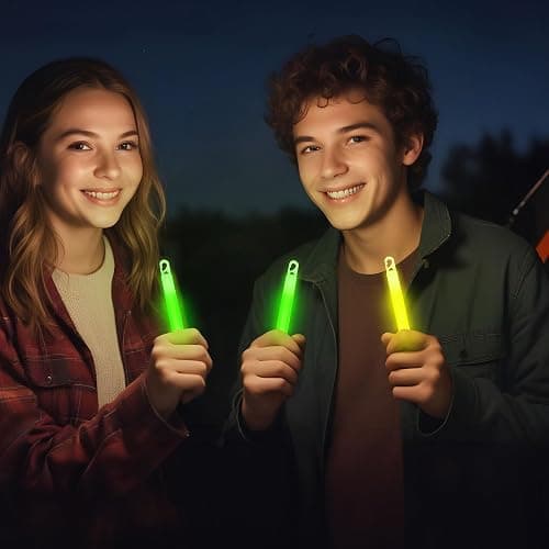 Glow Fever Emergency Safety Military Grade 6'' Lightsticks, Light Up Ultra Bright Glow Sticks with 12 Hours Duration. for Hiking Party Camping Blackouts Hurricane Shelter Survival Kit (Mixed, 30PCS) thumbnail 4
