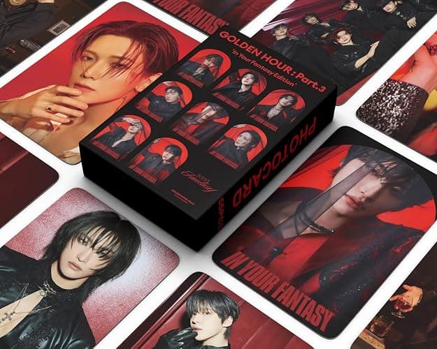 Album Golden Hour Part.3 photocards 55 Pcs Album Golden Hour Part.3 lomo Cards Postcards photocards Set thumbnail 2