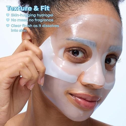 TONYMOLY Mask Melt Hydrating Hydrogel Mask - Korean Banana PDRN, 4-Pack | Formulated with Niacinamide, Adenosine, and Dipotassium Glycyrrhizate alongside a multi-form Hyaluronic Acid complex thumbnail 5