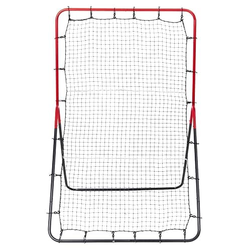 VEVOR Baseball and Softball Rebounder Net, PitchBack Baseball Pitching Net, Volleyball Pitch Return Trainer Rebound Net with Pitching Target, All Angle Fielding Rebound Net for Grounders Pop Flies thumbnail 12