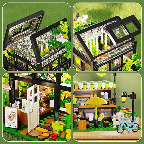 Flower House Building Set with LED thumbnail 7