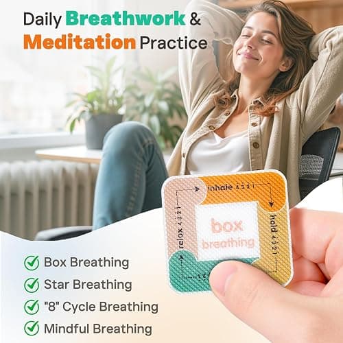 Sensory Strips for Anxiety Calming Stickers, 36Pcs 2 Textured for Mood Calming, Breathing Mindfulness Fidget Sticker for Kids, Anxiety Relief at Office & Classroom Desk thumbnail 3