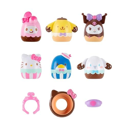 Squish-a-longs Hello Kitty and Friends Ice Cream Mini-Squish + Accessory 6-Pack thumbnail 3
