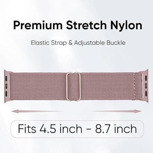 10 Pack Stretchy Bands Compatible with Apple Watch Band 40mm 38mm 41mm 42mm 44mm 45mm 46mm 49mm Women Men, Water-Resistant Solo Loop Elastic Sport Straps for iWatch Series 11 10 9 8 7 6 5 4 3 SE Ultra thumbnail 3