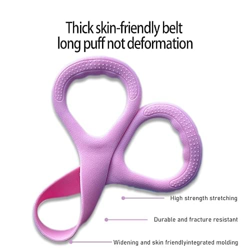 Nzwnxdtq Figure 8 Resistance Band with Handles, Elastic Bands for Working Out,Arm,Back,Shoulder Training Elastic Ropes,Exercise Equipment for Yoga, Pilates,Physical Therapy Stretching thumbnail 6