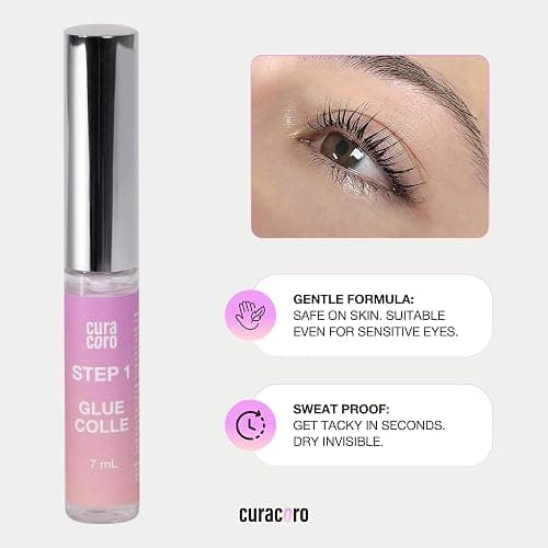 Curacoro Lash Lift Kit - Professional Eyelash Perm Kit, Semi-Permanent Lash Curling, Nourishing Collagen, Hygiene Safe & Easy to Clean, All-in-One for Professional Use thumbnail 5