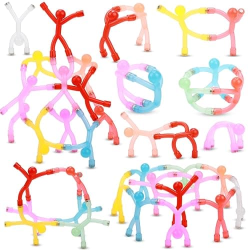 Jerify 20 Pcs Easter Magnetic Travel Toys Magnetic Cute Man Refrigerator Magnet People Colorful Fridge Toy Humanoid Fun Magnet Toy Easter Basket Stuffer for Adult Craft(10 Colors) thumbnail 7