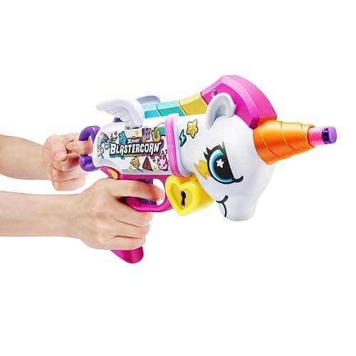 ZURU XSHOT Blastercorn mit 16 Darts: Einhorn-Thema, Schießspielzeug für Unisex-Kinder ab 3 Jahren thumbnail 9