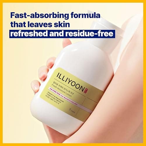 Illiyoon Fresh Moisture Lotion - High Moisturizing Effect For Damaged and Rough Skin, Korean Skincare, 11.83oz (350ml) thumbnail 8