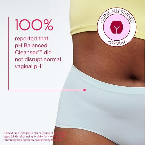 Love Wellness pH Balancing Cleanser | Feminine Vulva Wash for Intimate Health & Hygiene | Fragrance-Free, Non-Irritating & pH Matched | With Aloe Vera & Calendula for Sensitive Skin | 10 Fl Oz thumbnail 6