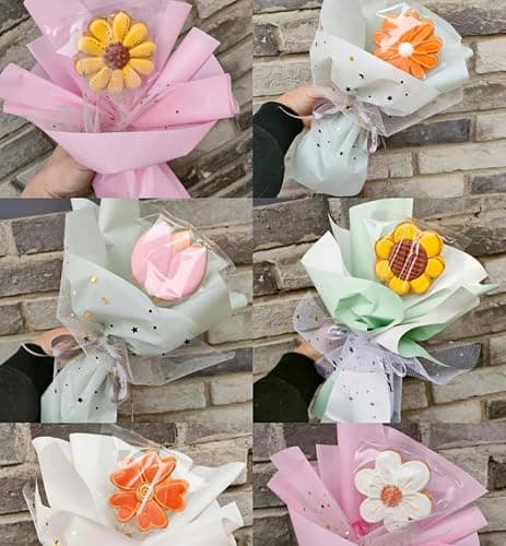 Q-BAKER Spring Summer Flowers Cookie Cutters - Rose, Sunflower, Tulip, Daisy Flower, Butterfly, Stainless Steel Holiday Cookie Cutter Shapes for Baking Gift thumbnail 7