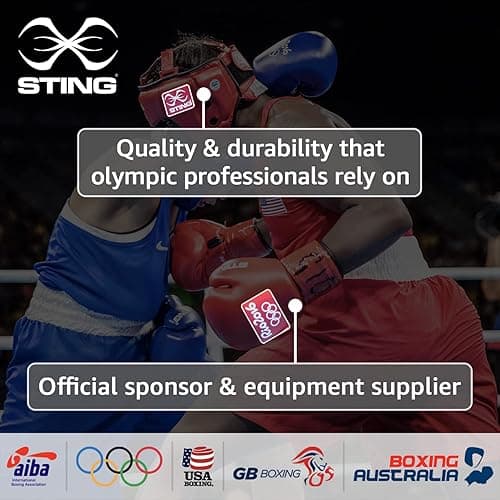 STING Competition Head Guard, IBA-Approved and USA Boxing-Approved Headgear, Premium Boxing Equipment for Professional Competition and Boxing Training thumbnail 3