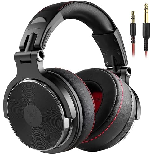 OneOdio Over Ear Kopfhörer mit Kabel, HiFi Studiokopfhörer mit Hi-Res, 50mm Treiber, Share-Port, Große Ohrmuscheln, 6,35 & 3,5mm Klinke, Geschlossene DJ Headphones für Podcast, Handy, PC (Pro 50) - Image 1