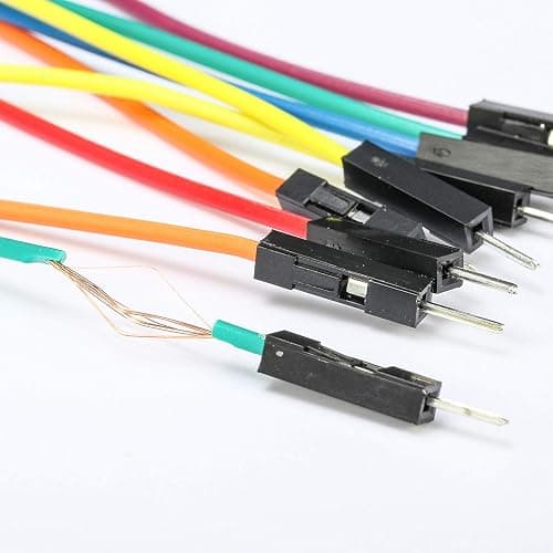DEYUE 3 Set Standard Jumper Wires Plus 3 Set of Solderless Prototype Breadboard 830 tie Points Breadboard | 3 Set of M/F, M/M, F/F - Each 40pin Electronic Jumpers Wire thumbnail 6