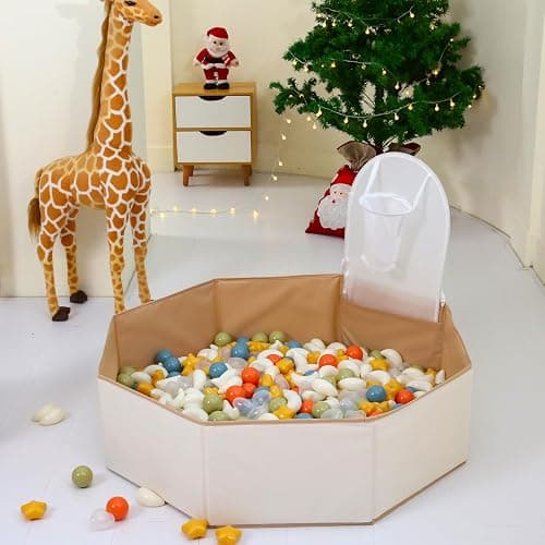Foldable Ball Pits for Kids and Pets - Versatile Toddler Pool and Cat Ball Pit - Perfect for Girls and Boys Indoor and Outdoor Play Ball Pit - Easy to Assemble and Storage(Balls Not Include) thumbnail 2