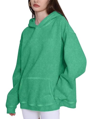 Dnzzs Acid Wash Hoodie for Womens Pullover Oversized Women's Fashion Hoodies & Sweatshirts Vintage Sweatshirt Heavyweight thumbnail 4