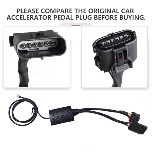 Pedal Throttle Response Controller for Toyota Lexus Most Model and Isuzu D-Max 2011+ Mux 2013-2019, 4 Drive Modes, 36 Sensitivity Levels and 4 Auxiliary Modes,Anti-Theft (WAK-830) thumbnail 5