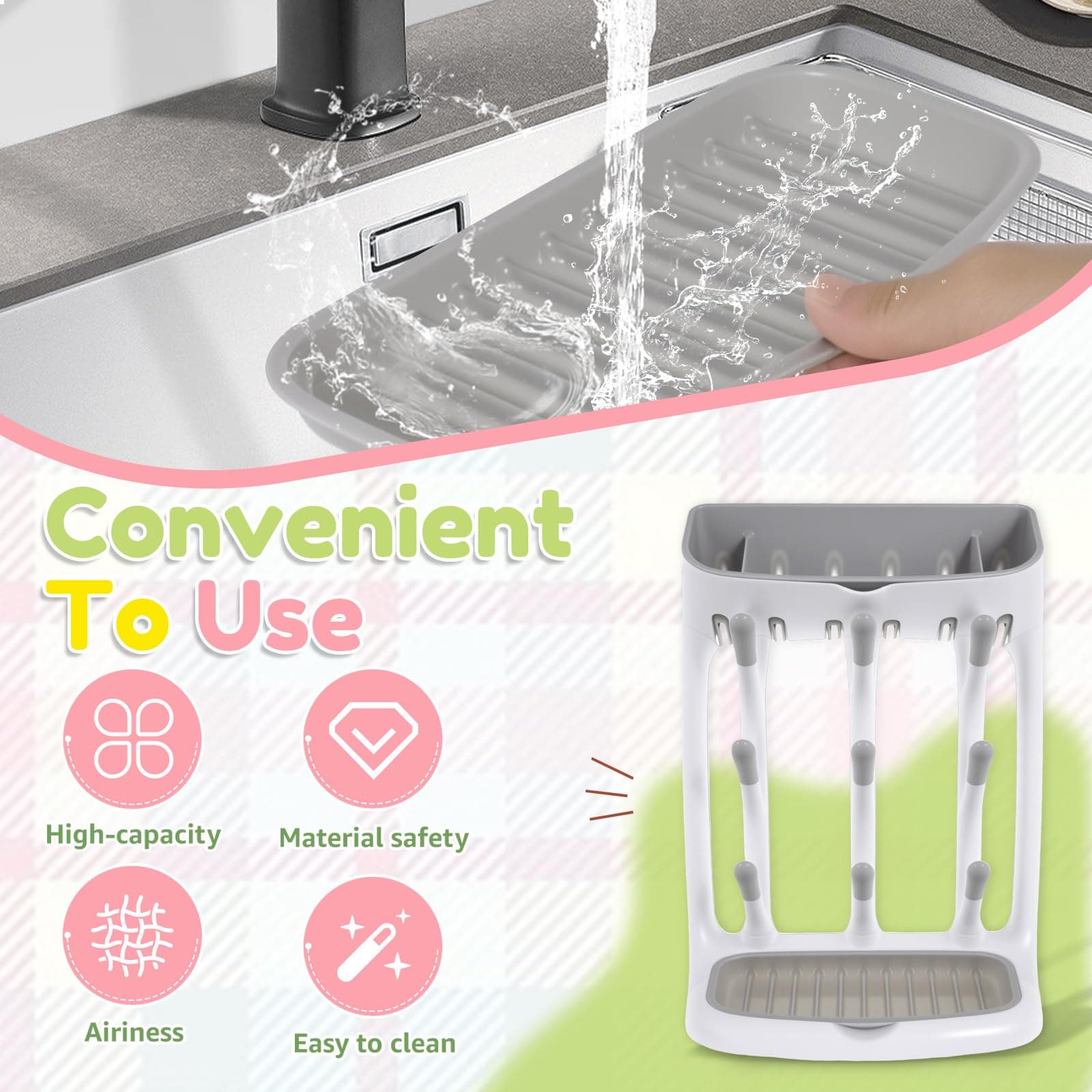 Baby Bottle Drying Rack thumbnail 6