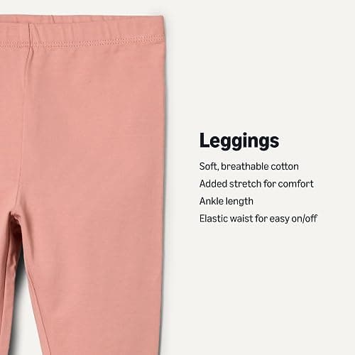 Amazon Essentials x Sofia Grainge Toddlers and Baby Girls' Legging, Pack of 3 thumbnail 3