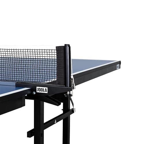 JOOLA Inside Professional MDF Indoor Ping Pong Table with Quick Clamp Table Tennis Net and Post Set - 10 Minute Easy Assembly - Tournament Quality - Foldable with Single Player Playback Mode thumbnail 9