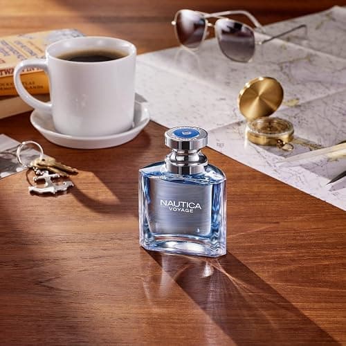 Nautica Voyage Eau de Toilette 3.3 fl oz (Pack of 1), Notes of Apple, Cedarwood, Mimosa, Men's Fragrance, Long Lasting, Everyday Fragrance, Travel Size - Nautica Voyage - 3.3 Fl Oz (Pack of 1) thumbnail 4