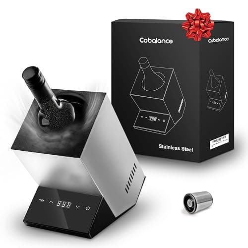 Cobalance Wine Chiller Electric,Single Bottle Cooler for 750ml Wine or Some Champagne,Portable Coolers Keep Cold Up to 24h,Personalized Chillers at Party,Gift for Wine Lover - Image 1