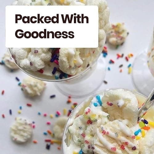 Drizzilicious Birthday Cake Mini Rice Cakes - 4oz (113g) Single Pack | Sinless Chocolatey Snack Bites - Rice Crisps Reinvented | Gluten-Free, Kosher Certified, Dairy-Free thumbnail 4