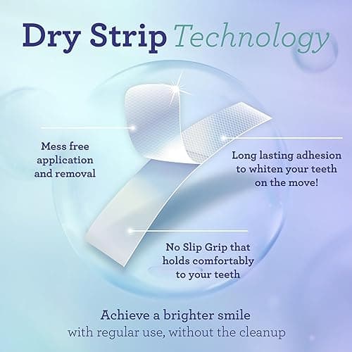 GuruNanda Teeth Whitening Strips - 16-Day Treatment with Non-Slip, Dry Strip Technology - Whitening Designed with Care for a Brighter Smile - 32 Count (Pack of 1) thumbnail 6