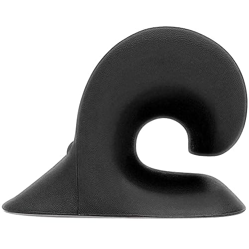 RESTCLOUD Neck and Shoulder Relaxer, Cervical Traction Device for TMJ Pain Relief and Cervical Spine Alignment, Chiropractic Pillow, Neck Stretcher (Black) thumbnail 3