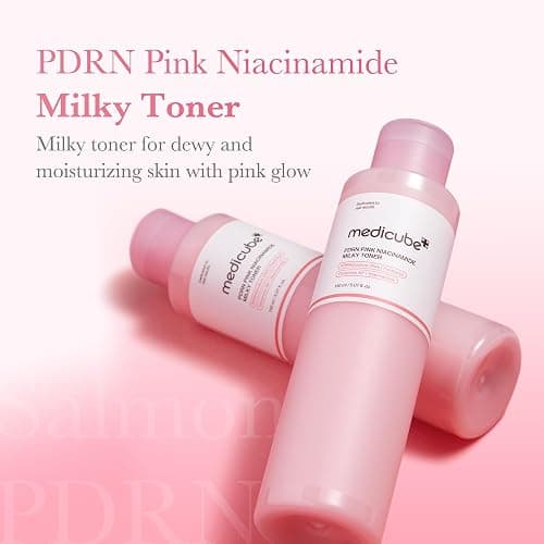 medicube PDRN Pink Niacinamide Milky Toner for Hydrating, Moisturizing, Soothing, Ceramide, Peptide, Glass Glow Skin, Korean Skincare | 150ml 5.07 fl. Oz. thumbnail 2