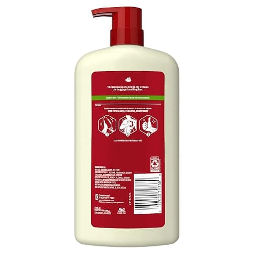 Old Spice Body Wash for Men, 24/7 Shower Fresh with Lasting Scent, Cleanse & Refresh, Gentle on Skin, Vitamin B3, Fiji with Palm Tree + Coconut Scent, 25 oz (Pack of 4) thumbnail 11