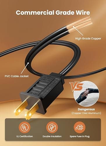 Outdoor String Lights 25 Feet G40 LED Patio Lights, Plug-in, 13 Plastic Edison Bulbs(1 Spare), Waterproof Connectable Hanging Light for Backyard Porch Balcony Party Decor, E12 Base, Black thumbnail 7