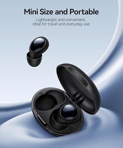 Ear Plugs for Sleeping 45dB Noise Cancelling Ear Plugs for Noise Reduction & Snoring, Concerts, Earplugs for Sleep, Sider Sleepers Airplane, Silicone Earplugs Reusable Concert Ear Plug+8Tip Dark Black thumbnail 6