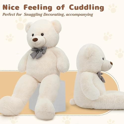 Giant light brown Teddy Bear 50-60 inch thumbnail 4