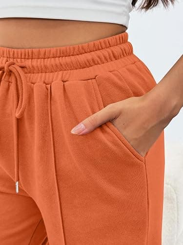 Trendy Queen Womens Wide Leg Sweatpants Baggy Loose Fall Barrel Casual Lounge Athletic Pants Comfy Teen Girl Cute Joggers thumbnail 5
