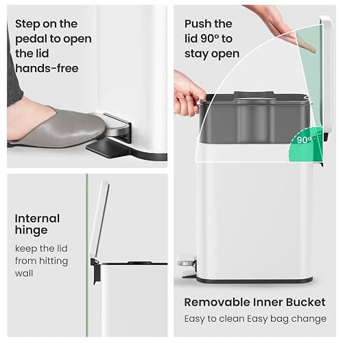 Bathroom Trash Can thumbnail 5