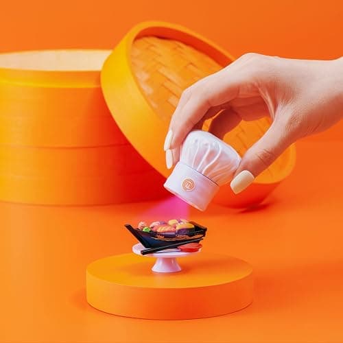 Mini Brands Create MasterChef Series 2 by ZURU (2 Pack) – Real Mini Dishes with Ingredients, UV LED Tool & Recipe Card | DIY Toy Capsule Non-Edible Collectible for Kids, Teens, and Adults. thumbnail 5