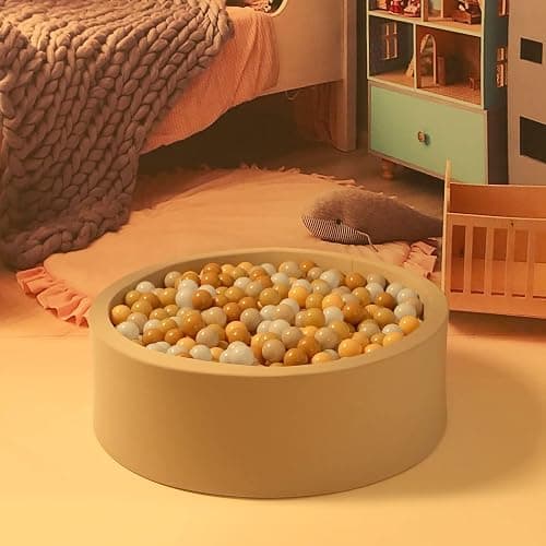 GOGOSO Ball Pits Balls for Toddlers Pack of 50 100 200 Plastics Shape Ball Non-Phthalate Non-BPA Non-Toxic 2.2-Inch Crush Proof Play Balls thumbnail 8