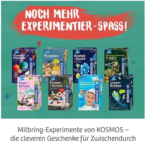Kosmos 657987 Kaleidoskop, Selbst Bauen und staunen, Experimentier-und Bastel-Set mit Spiegeln, Licht und strahlenden Farben, Wieder befüllbar, Mitbringexperiment zu Optik, Für Kinder ab 6-8 Jahre thumbnail 7